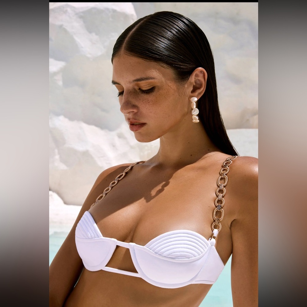 ALT SWIM Andie Top in White